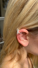 Load image into Gallery viewer, Coquette Silver Bow Cuff