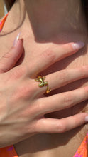 Load image into Gallery viewer, Gold Shark Ring