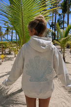 Load image into Gallery viewer, Grey Seashell Hoodie