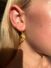 Load image into Gallery viewer, Gold Fishy Earrings