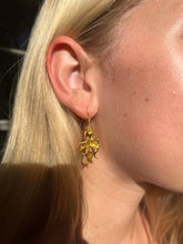 Load image into Gallery viewer, Gold octopus earrings