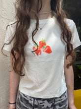Load image into Gallery viewer, Strawberry girl tee