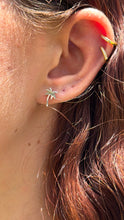 Load image into Gallery viewer, Silver Palmtree Earrings
