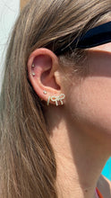 Load image into Gallery viewer, Pearl Bow Earrings
