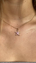 Load image into Gallery viewer, Purple Starfish Necklace
