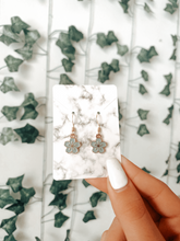 Load image into Gallery viewer, green aloha earrings
