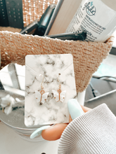 Load image into Gallery viewer, white butterfly earrings
