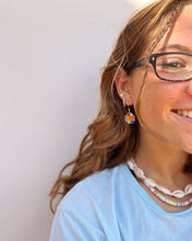 Load image into Gallery viewer, Rainbow Sunflower Earrings
