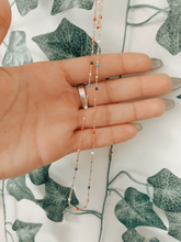 Load image into Gallery viewer, Rainbow Pearl Necklace
