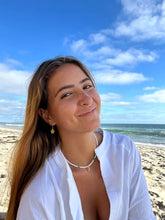 Load image into Gallery viewer, yellow aloha earrings
