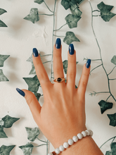 Load image into Gallery viewer, Black Smiley Ring
