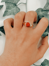Load image into Gallery viewer, Red Smiley Ring
