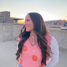 Load image into Gallery viewer, smiley pearl necklace

