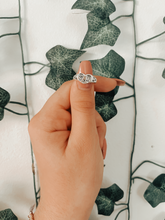 Load image into Gallery viewer, Silver Sad Ring
