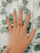 Load image into Gallery viewer, Red Smiley Ring
